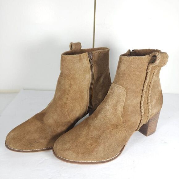 Coconuts By Matisse Women's Tina US 10M Tan Heels Ankle boots Booties - Picture 1 of 13